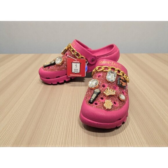 SnoopDog Shoes - Pink Skechers x Snoop Dogg Arch Fit Footsteps-Rollin N Gold Women's Slip On